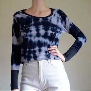 Tie Dye Velvet Top